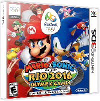 Mario & Sonic at the Rio 2016 Olympic Games Nintendo 3DS US box art